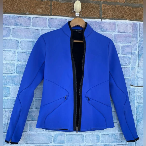 Ralph Lauren RLX sporty scuba cobalt blue jacket with zippers size medium - Picture 5 of 10